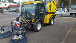 multihog street cleaning attachments